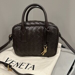 Bottega Veneta Brown Getaway Bag